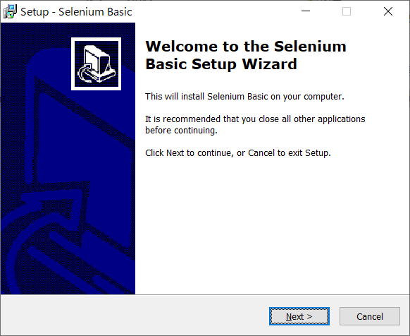VBA Selenium Basic