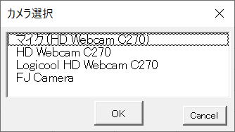 マクロ VBA WEBカメラ