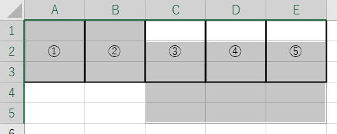 マクロ VBA Range Areas For Each